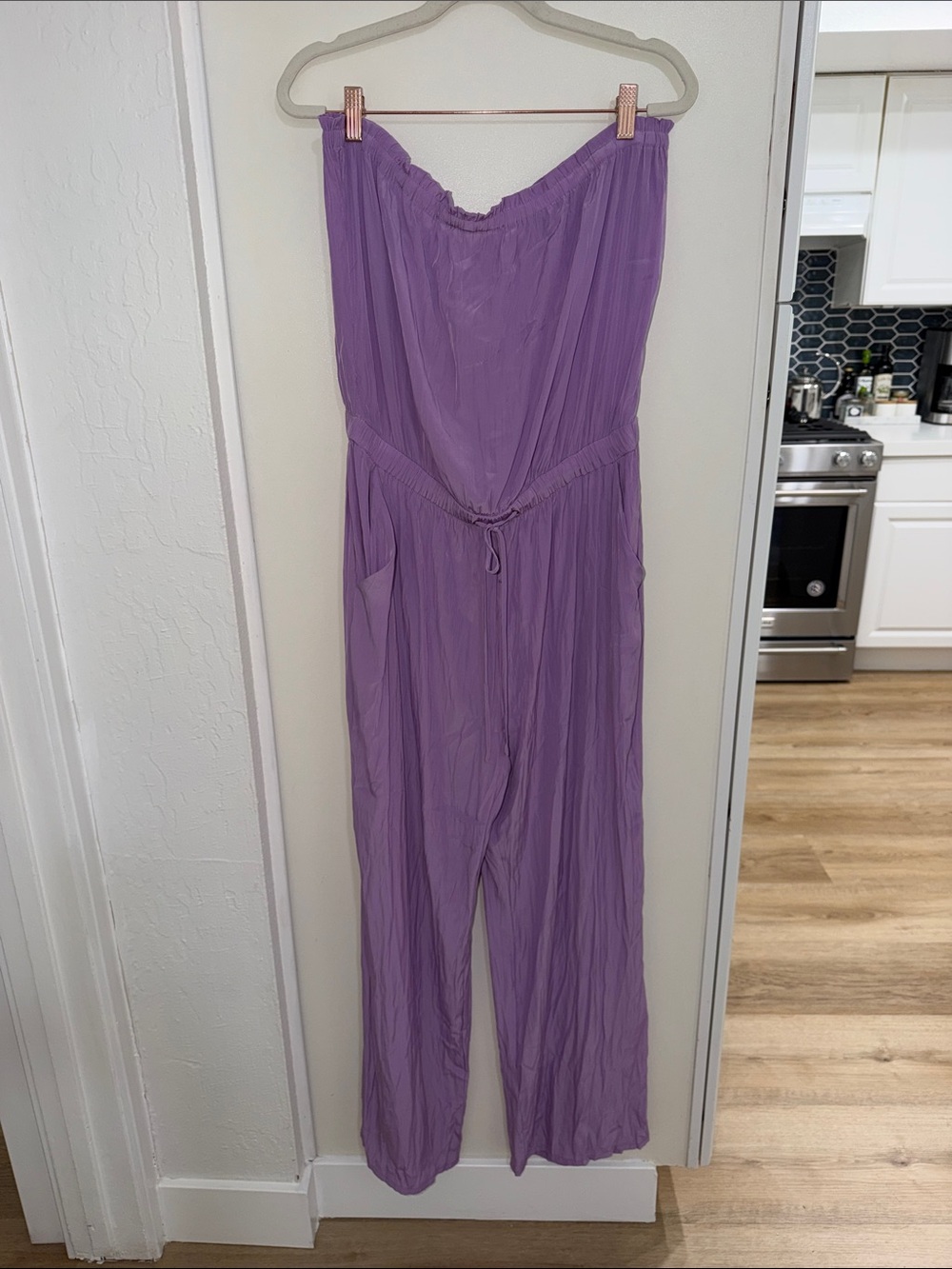 NWT Ramy Brook Selma Jumpsuit in Mauma | XL
